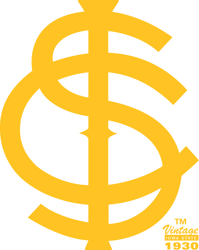 Iowa State Cyclones 1930-1941 Primary Logo DIY iron on transfer (heat transfer)